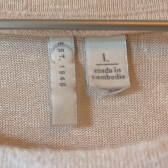 Peach Ruffle Sleeve Blouse - Picture 3 of 3